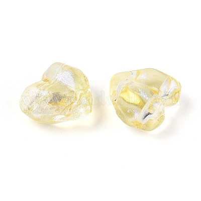 Прозрачные стеклянные бусины GLAA-T028-03K-1