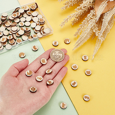 120 шт. 6 вида животных WOOD-OC0003-52-1