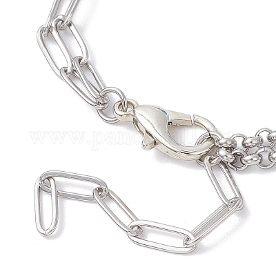 Многослойные браслеты из нержавеющей стали 304 BJEW-JB12234-01-1