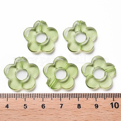 Прозрачные акриловые бусинки кадров TACR-S154-29B-83-1