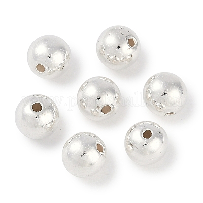 Пластиковые круглые бусины ccb ALUM-U001-08D-05-1