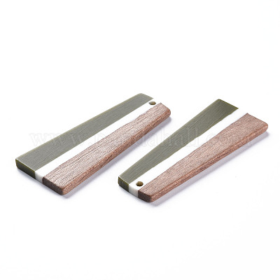 Подвески из смолы и ореха&nbsp;RESI-S389-073A-A05-1