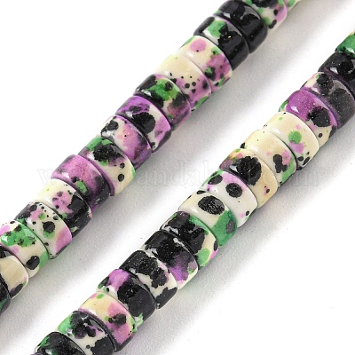 Синтетические бирюзовые бусины G-H060-02A-05-1