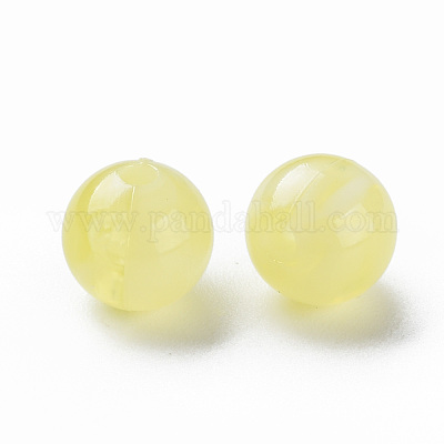 Акриловые бусины&nbsp;MACR-S375-001B-08-1