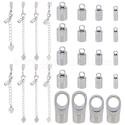 Наконечники шнура и удлинитель цепи из нержавеющей стали 304 STAS-UN0019-77P-1