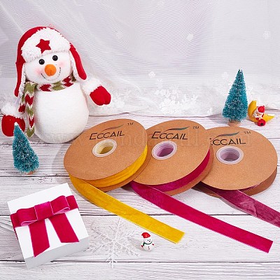 Бархатная лента SRIB-WH0006-18D-1