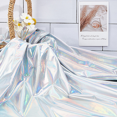 Ткань из полиэстера и спандекса для поделок своими руками DIY-WH0671-074A-1