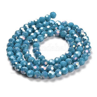 Подставки для непрозрачных стеклянных бусин EGLA-A035-P6mm-B12-1