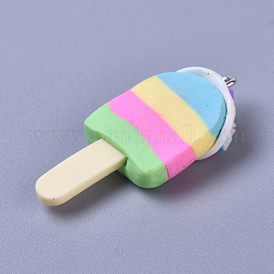 Полимерной глины ручной работы подвески&nbsp;CLAY-TAC0001-01C-1