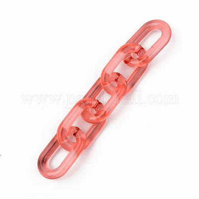 Прозрачные акриловые связывая кольца OACR-T024-02-J02-1