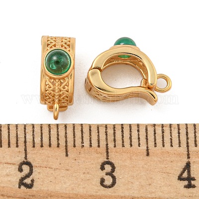 925 серебряная скоба для укорачивания подвесок с кубическим цирконием STER-U001-12A-G-1