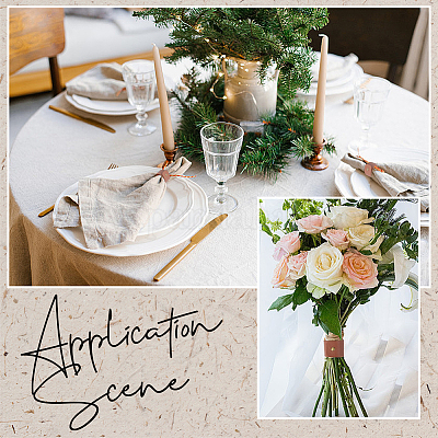 Кольца для салфеток из искусственной кожи AJEW-CL0001-24-1