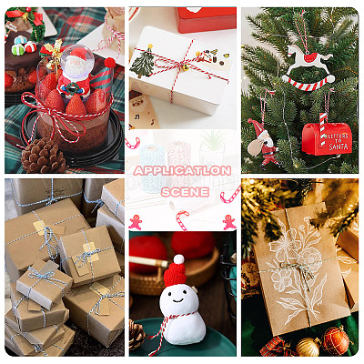 3 рулон 3-х цветных двухцветных хлопковых ниток&nbsp;OCOR-TA0002-24-1