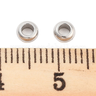 Бусины из нержавеющей стали 201 STAS-Z078-08P-01-1