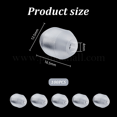 100шт ПВХ бусины KY-GA0001-36B-1