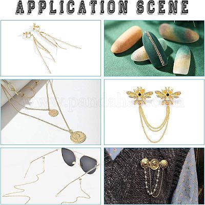 Латунные цепочки&nbsp;CHC-FH0001-01G-1