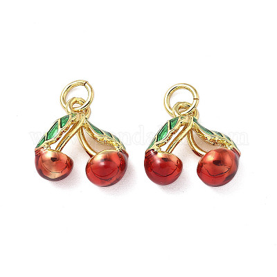 Латунь эмаль подвески KK-R229-07G-05-1