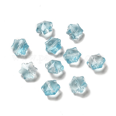 Прозрачные стеклянные бусины GLAA-B007-01E-1