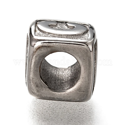 Европейские бусины из нержавеющей стали 304 OPDL-L020-001C-1