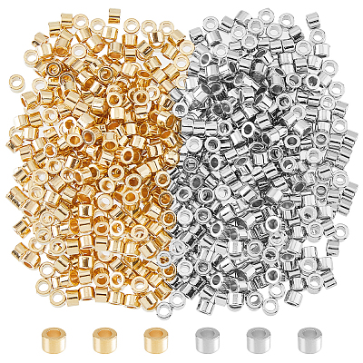 1000шт 2 цвета пластиковые бусины ccb&nbsp;CCB-DC0001-18-1