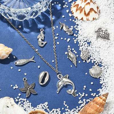 100 шт. 10 стиля подвески из сплава в тибетском стиле TIBEP-CJ0001-36-1