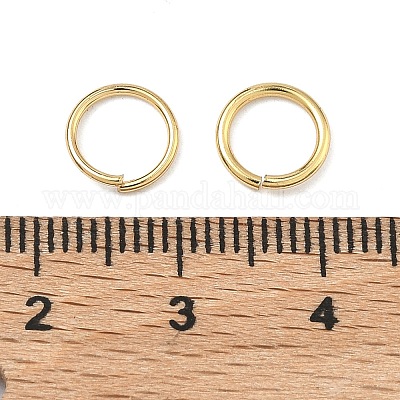 Латунные разрезные кольца&nbsp;KK-J274-02G-8mm-A-1