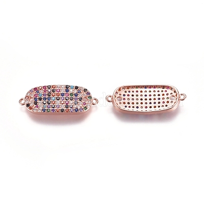 Соединители из латуни с микрочастицами и кубическим цирконием ZIRC-K081-56RG-1