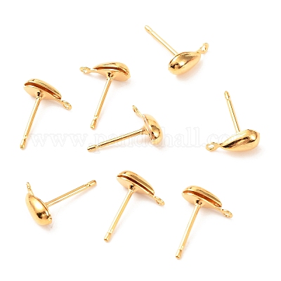 Wholesale Brass Stud Earring Findings 