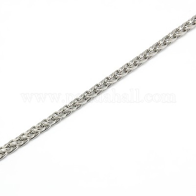 Изготовление ожерелья из нержавеющей стали 304 с защитой от потускнения STAS-A028-N005P-1