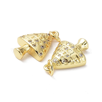 Латунь с подвесками из фианита KK-G469-13G-1