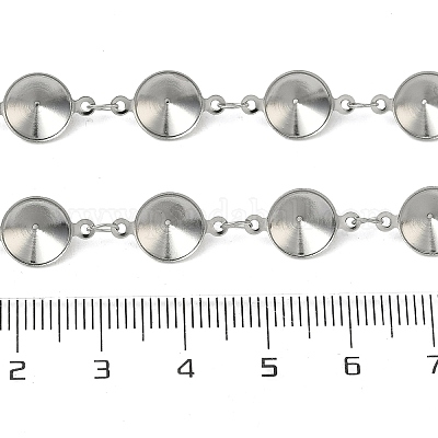 Цепочки из нержавеющей стали 304 со стразами CHS-K023-08A-P-1