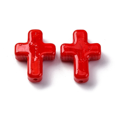 Бусины лэмпворк &nbsp;LAMP-Q004-01A-04-1