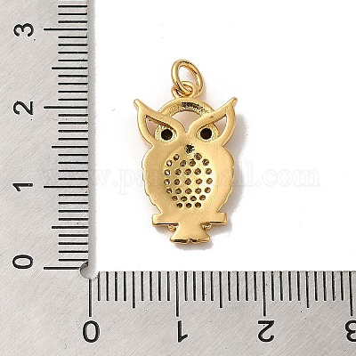 Стойки обшивки латунь микро проложить Циркон подвеску KK-K377-41G-1