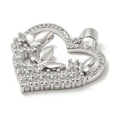 Стойки обшивки латунь микро проложить Циркон подвеску KK-F869-16P-1