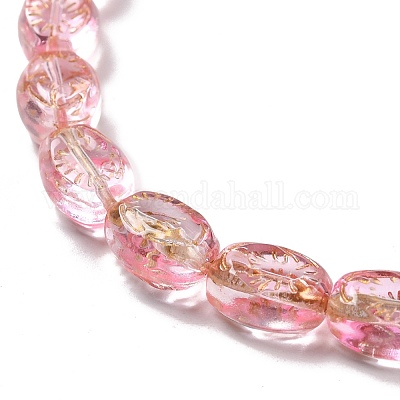 Прозрачные стеклянные бусины&nbsp;GLAA-F114-05A-1