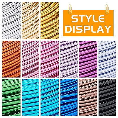 Круглый анодированный алюминиевый провод AW-BC0007-2.0mm-10-1