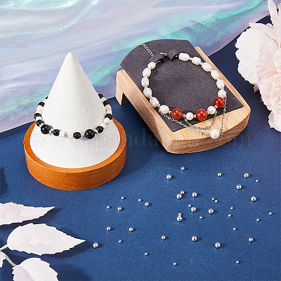 60шт 3 стиля 925 бусины из стерлингового серебра STER-SC0001-25-1