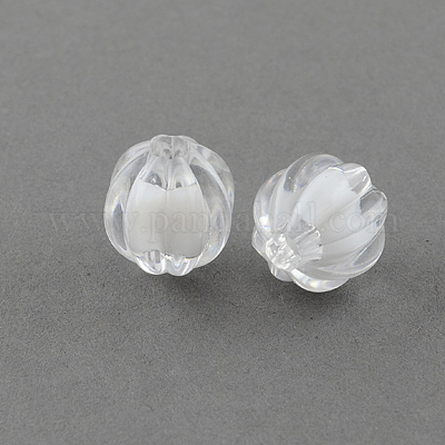 Perline acrilico trasparente&nbsp;TACR-S098-01-1