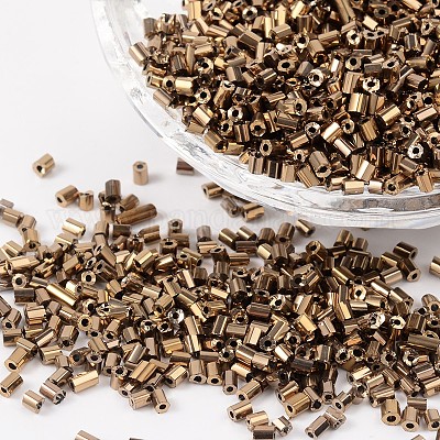 Трубчатые стеклянные стеклянные бусины X-SEED-R010-701-1