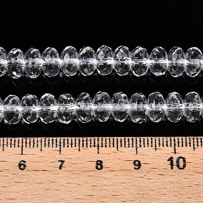 Прозрачные стеклянные бусины&nbsp;GLAA-N001-61B-1