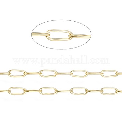 3.28 фут ионного покрытия (IP) 304 нержавеющая сталь скрепки цепи X-CHS-F010-01B-G-1