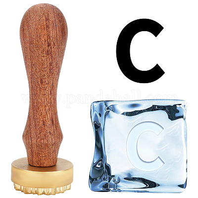 1 шт. головка штампа из латуни золотистого тона DIY-OC0012-38-1