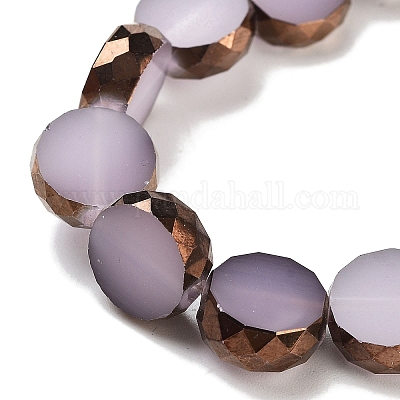 Стеклянные бусины GLAA-H032-03-01-1