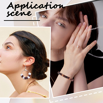 800шт непрозрачные пластиковые бусины KY-SP0001-47F-1