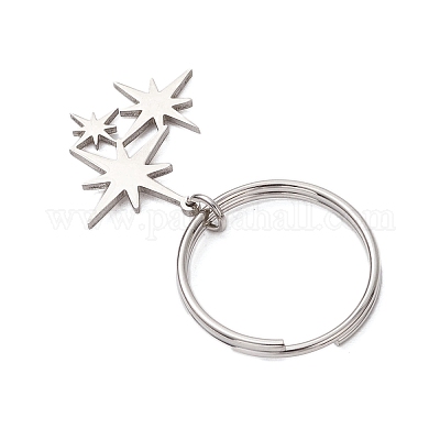 201 брелок из нержавеющей стали KEYC-JKC01184-01-1