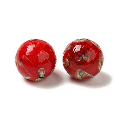 Бусины лэмпворк  LAMP-C016-04D-21-1