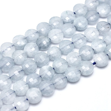 Chapelets de perles en aigue-marine naturelle G-G792-02-1