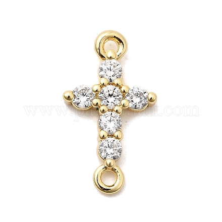 Латунные подвески из прозрачного кубического циркония KK-H529-39B-G-1