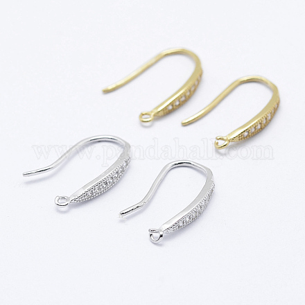 925 Sterling Silver Earring Hooks STER-K168-096-1