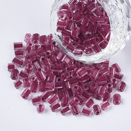 6/0 Two Cut Glass Seed Beads SEED-S033-09B-05-1